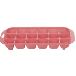 Gifi Bac à glaçons en plastique rose 18 compartiments x2| Vaisselle Et Accessoires De Table