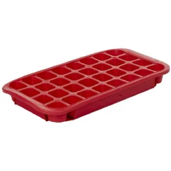 Gifi Bac à glaçons en plastique rouge| Vaisselle Et Accessoires De Table