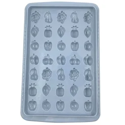 Gifi Bac à glaçons forme fruit avec réservoir et pelle| Vaisselle Et Accessoires De Table