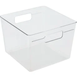 Rangement De Cuisine<Gifi Bac de rangement carré transparent pour frigo 5,5L
