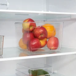 Rangement De Cuisine<Gifi Bac de rangement carré transparent pour frigo 5,5L