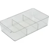 Rangement De Cuisine<Gifi Bac de rangement transparent pour frigo L.36,5x20,5xH8,1cm