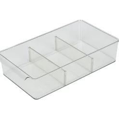 Rangement De Cuisine<Gifi Bac de rangement transparent pour frigo L.36,5x20,5xH8,1cm