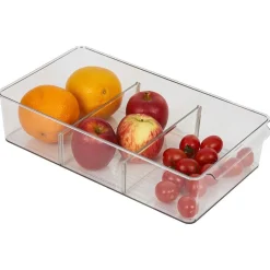 Rangement De Cuisine<Gifi Bac de rangement transparent pour frigo L.36,5x20,5xH8,1cm
