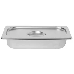 Préparation Culinaire<Gifi Bac inox avec couvercle préparation conservation L.32,5 cm