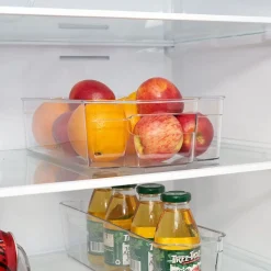 Rangement De Cuisine<Gifi Bac rangement frigo 5,8L plastique transparent 32,5x21,5xH9cm