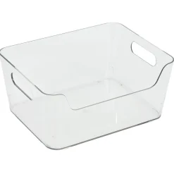Rangement De Cuisine<Gifi Bac rangement frigo 3,5L plastique transparent 22,4x17,3xH10cm