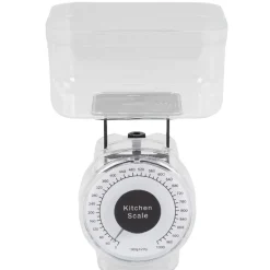 Préparation Culinaire<Gifi Balance de cuisine mécanique 1 kg noir transparent