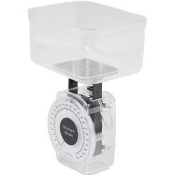 Préparation Culinaire<Gifi Balance de cuisine mécanique 1 kg noir transparent