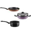 Cuisson<Gifi Batterie de cuisine aluminium 4 pièces