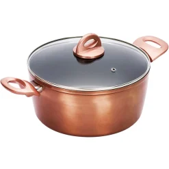 Cuisson<Gifi Batterie de cuisine aluminium forgé 3 pièces tous feux dont induction