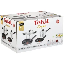 Cuisson<Gifi Batterie de cuisine Tefal Simpleo x 6