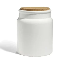 Conservation Alimentaire<Gifi Bocal en céramique avec couvercle en liège Ø16xH19cm