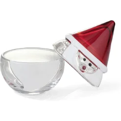 Vaisselle Et Accessoires De Table<Gifi Bocal en verre avec couvercle design Père Noël