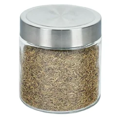 Conservation Alimentaire<Gifi Bocal en verre avec couvercle inox - Lot de 4