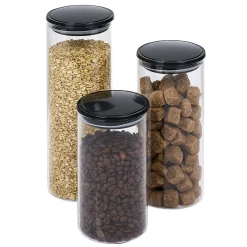 Conservation Alimentaire<Gifi Bocal en verre avec couvercle x3