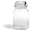 Conservation Alimentaire<Gifi Bocal en verre transparent avec couvercle hermétique 800ml - H.17cm