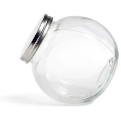 Conservation Alimentaire<Gifi Bocal en verre transparent couvercle métal 2000ml - 16x11,5xH.16cm