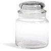 Conservation Alimentaire<Gifi Bocal en verre transparent avec couvercle hermétique 500ml - H.13cm