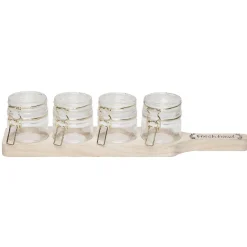 Conservation Alimentaire<Gifi Bocal encastrable x4 avec planche de service