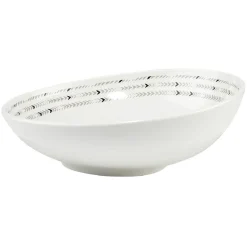 Gifi Bol à salade porcelaine contour Ø20 cm| Vaisselle Et Accessoires De Table