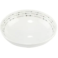 Gifi Bol à salade porcelaine contour Ø20 cm| Vaisselle Et Accessoires De Table