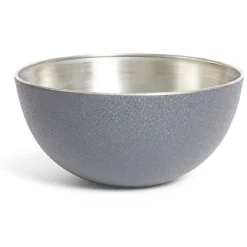 Gifi Bol à salade Ø11xH.5,8cm inox finition gris crocodile| Vaisselle Et Accessoires De Table