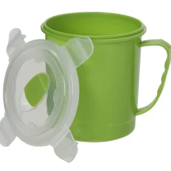 Gifi Bol à soupe 600 ml avec couvercle| Vaisselle Et Accessoires De Table