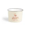 Gifi Bol à soupe 500ml faïence beige Ø12xH8,4cm| Vaisselle Et Accessoires De Table
