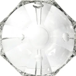 Gifi Bol Berlin octogonal en verre transparent ø 25 cm| Vaisselle Et Accessoires De Table