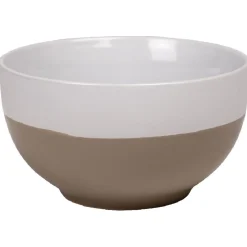 Vaisselle Et Accessoires De Table<Gifi Bol bicolore blanc et taupe