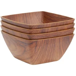Rangement De Cuisine<Gifi Bol carré 12x12cm marron