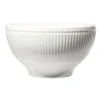 Vaisselle Et Accessoires De Table<Gifi Bol Colombe en porcelaine striée blanc Ø15xH8cm