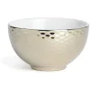 Gifi Bol céramique argenté, Ø 11 cm, 2 modèles| Vaisselle Et Accessoires De Table