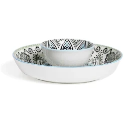 Gifi Bol décor oriental porcelaine Ø11,5xH6cm| Vaisselle Et Accessoires De Table