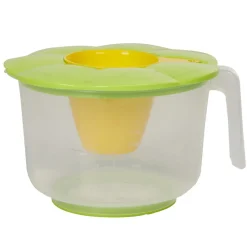 Gifi Bol doseur avec couvercle et gobelet intégré| Vaisselle Et Accessoires De Table
