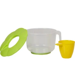 Gifi Bol doseur avec couvercle et gobelet intégré| Vaisselle Et Accessoires De Table