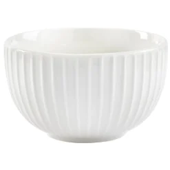 Gifi Bol embossé blanc x4| Vaisselle Et Accessoires De Table