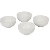 Gifi Bol en céramique uni blanc x4| Vaisselle Et Accessoires De Table