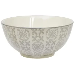 Gifi Bol en faïence motif carreau de ciment Ø11,5 cm| Vaisselle Et Accessoires De Table