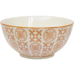 Gifi Bol en faïence motif carreau de ciment Ø11,5 cm| Vaisselle Et Accessoires De Table