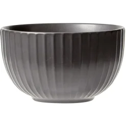 Gifi Bol en grès noir x4| Vaisselle Et Accessoires De Table
