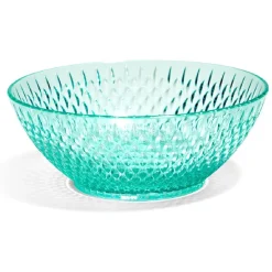 Gifi Bol en plastique bleu effet martelé| Vaisselle Et Accessoires De Table