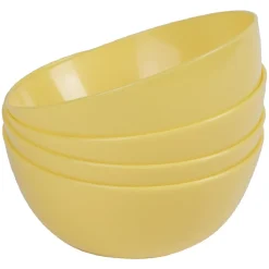 Gifi Bol en plastique couleur unie x 4| Vaisselle Et Accessoires De Table
