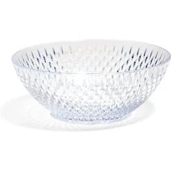Gifi Bol en plastique transparent effet martelé| Vaisselle Et Accessoires De Table
