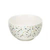 Gifi Bol en porcelaine motif triangle multicolore| Vaisselle Et Accessoires De Table