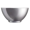 Gifi Bol en verre trempé Luminarc flashy argenté 50 cl| Vaisselle Et Accessoires De Table