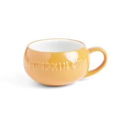Gifi Bol forme citrouille avec couvercle et poignée Ø14cm| Vaisselle Et Accessoires De Table