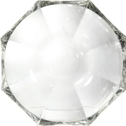 Gifi Bol Hambourg octogonal en verre transparent| Vaisselle Et Accessoires De Table