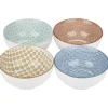 Gifi Bol japonais motif géométrique 4 couleurs x4| Vaisselle Et Accessoires De Table